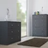 MAY Chest of 3 Drawers in Grey - Image 10