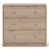 MAY Chest of 3 Drawers Jackson Hickory Oak - Image 12