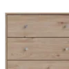 MAY Chest of 3 Drawers Jackson Hickory Oak - Image 6