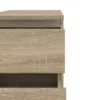 NOVA Bedside 2 Drawers in Oak - Image 3