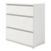 NOVA Chest of 3 Drawers in White - Image 5