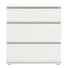 NOVA Chest of 3 Drawers in White - Image 6