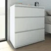 NOVA Chest of 3 Drawers in White - Image 4