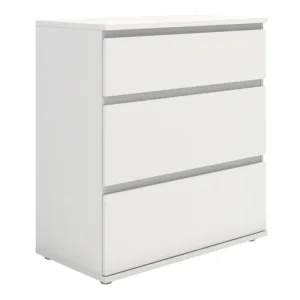 NOVA Chest of 3 Drawers in White