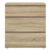 NOVA Chest of 3 Drawers in Oak - Image 6