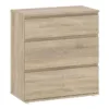 NOVA Chest of 3 Drawers in Oak