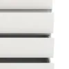 NOVA Chest of 5 Drawers in White - Image 2