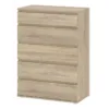 NOVA Chest of 5 Drawers in Oak - Image 5