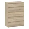 NOVA Chest of 5 Drawers in Oak