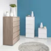NOVA Chest of 5 Drawers in Truffle Oak - Image 4