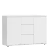 NOVA Sideboard 3 Drawers 2 Doors in White