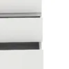 NOVA Wide Chest of 6 Drawers (3+3) in White - Image 2