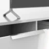 MATCH TV Unit 2 Drawers 2 Shelves in White High Gloss - Image 2