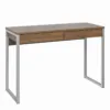 FUNCTION PLUS Desk 2 Drawer in Walnut