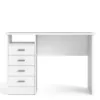 FUNCTION PLUS 4 Drawers Desk in White - Image 11