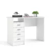 FUNCTION PLUS 4 Drawers Desk in White - Image 7