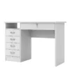 FUNCTION PLUS 5 Drawers Desk in White - Image 4