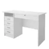 FUNCTION PLUS 5 Drawers Desk in White - Image 3