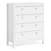 MADRID Chest 3+2 Drawers in White