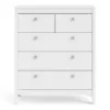MADRID Chest 3+2 Drawers in White - Image 11