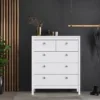 MADRID Chest 3+2 Drawers in White - Image 8