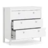MADRID Chest3 Drawers in White - Image 9
