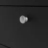 MADRID Chest 3 Drawers in Matt Black - Image 6