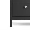 MADRID Chest 3 Drawers in Matt Black - Image 5