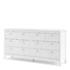 MADRID Double Dresser 4+4 Drawers in White - Image 10