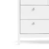 MADRID Double Dresser 4+4 Drawers in White - Image 6