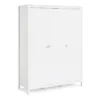 MADRID Wardrobe with 3 Doors in White