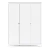 MADRID Wardrobe with 3 Doors in White - Image 12