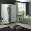 MADRID Wardrobe with 3 Doors in White - Image 8