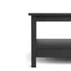 MADRID Coffee Table in Matt Black - Image 5