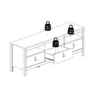 MADRID TV-Unit with 3 Drawers in White - Image 2