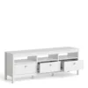 MADRID TV-Unit with 3 Drawers in White - Image 9