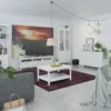 MADRID TV-Unit with 3 Drawers in White - Image 8