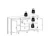 MADRID Sideboard 2 Doors + 3 Drawers in White - Image 2