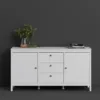 MADRID Sideboard 2 Doors + 3 Drawers in White - Image 7