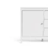 MADRID Sideboard 2 Doors + 3 Drawers in White - Image 6