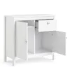 MADRID Sideboard 2 Doors + 1 Drawer in White - Image 8