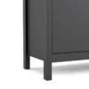 MADRID Sideboard 2 Doors + 1 Drawer in Matt Black - Image 6