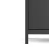 MADRID Sideboard 2 Doors + 1 Drawer in Matt Black - Image 5