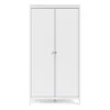 MADRID Wardrobe with 2 Doors in White - Image 13