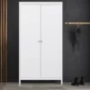 MADRID Wardrobe with 2 Doors in White - Image 10
