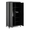 MADRID Wardrobe with 2 Doors in Matt Black - Image 8