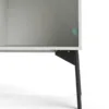 FUR China Cabinet 1 Door 1 Glass Door 2 Drawers in White and Grey - Image 5