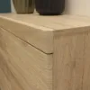 KENSINGTON 2 Doors 3 Drawers Cabinet in Oak - Image 4