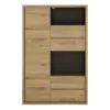 SHETLAND 1 Door 4 Drawers Display Cabinet - Image 9