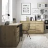 SHETLAND Desk with 3 Drawers - Image 6